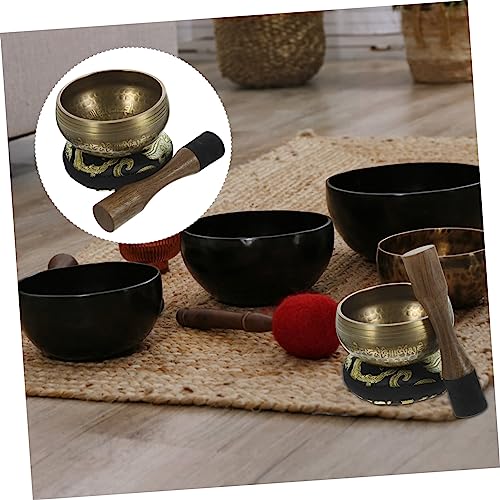 Yoga Props Meditation Bowl Set Buddha Sound Bowl for Meditation Portable