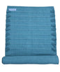 Jaipur Art & Rugs Cotton Yoga Rug - Eco-Friendly Hand-Woven Thick Mat (24”x72”x5mm) for Everyday Fitness at Home - Comfortable & Extra-Long - color: Sky Blue