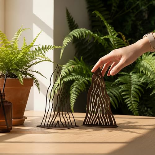 1.6T Corten Steel Korean Zen Garden Decorative Object for Mindful Living (L)