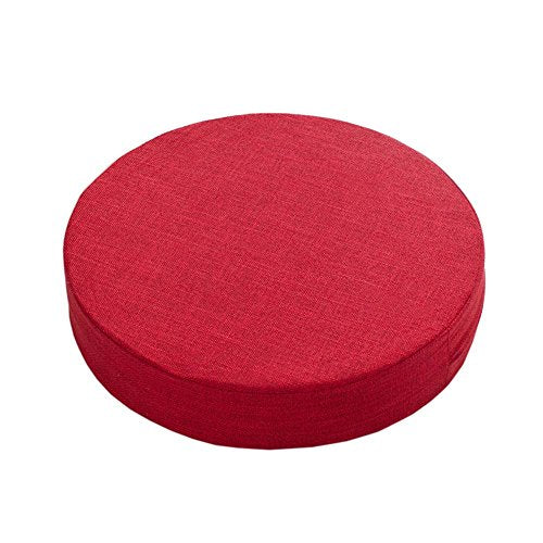 FANCY PUMPKIN Japanese Futon Seat Mat Yoga Meditation Floor Pillow Zafu Buddhist Mat, Red