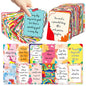 50 Pcs Motivational Cards, 2.52 * 3.5 inch Inspirational Positive Affirmations Cards for Employees Coworkers, and Kids, Blank Back