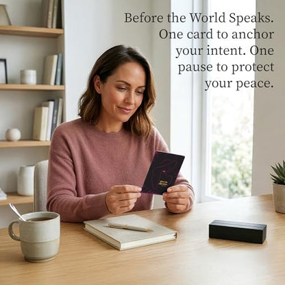 Badass Affirmation Cards for Women — 52 Daily Affirmations Card Deck with a Stand | for Self-Care And Gifts For Women Who've Outgrown Toxic Positivity