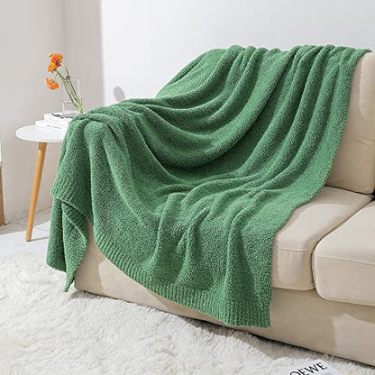 bearberry Super Soft Fluffy Throw Blanket Lightweight Cozy Warm Throw Blankets for Couch Bed Sofa All Season (Avocado Green, 53”x71”) - color: Avocado Green, size: Throw XL(53″x71″)