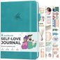 Clever Fox Self-love Journal – Guided Self-Discovery Log for Self-care, Reflection & Self-help, Mental Health, Gratitude & Mindfulness (Turquoise) - color: Turquoise