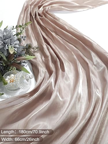 Geyoga Women's Scarf Shawls and Wraps for Evening Dress Fashion Scarf for Wedding Bridesmaid Ramadan Gifts - color: Khaki
