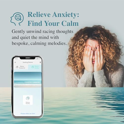 Mindful Melodies: Personalized Bio-Soothing System, Sleep Music Therapy, Relieve Migraines,Real-Time Audio Sessions for Deeper Relaxation & Focus