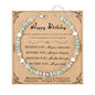 JoycuFF 𝗚𝗶𝗳𝘁𝘀 𝗳𝗼𝗿 𝗪𝗼𝗺𝗲𝗻 𝗠𝗼𝗼𝗻𝘀𝘁𝗼𝗻𝗲 𝗕𝗿𝗮𝗰𝗲𝗹𝗲𝘁 Amazonite Colorful Imperial Jasper Stainless Steel Beads Bracelets, Graduation Christmas Valentines Mothers Day Birthday Gifts - style: Happy Birthday Gifts for Women