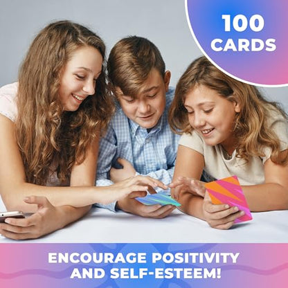 QUOKKA Meditation & Affirmation Cards Bundle – 220 Cards for Adults and Kids