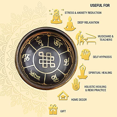 Singing Bowl and Tingsha Combo