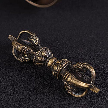 Hand Bell, Brings A Unique Decorative Element To Your Space When Displayed On A Table, Desk Or Shelf(18cm) - size: 18cm