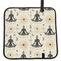 Yoga Meditation (9) Print Folding Seat Pad, Portable Camping Seat Cushion for Outdoor