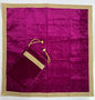 SMMS Spiritual Velvet Table Cloth Altar Tarot Spread (Wine, Medium- 61cm*61cm/ 24inch*24inch) - color: Wine, size: Medium- 61cm*61cm/ 24inch*24inch