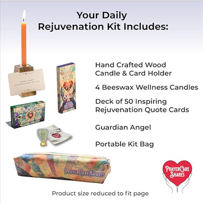 Daily Sobriety Wellness Kit- Portable Sobriety Kit with 50 Assorted Daily Rejuvenation Cards for Addiction Recovery and Positive SobrietyQuotes. - style: Rejuvenations Kit - 50 Sobriety Cards