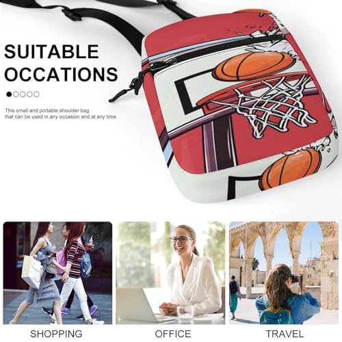 Stylish Messenger Bags Easy to Clean, Sling Backpack with Zipper, Crossbody Bag for Gym - color: Picture(341)
