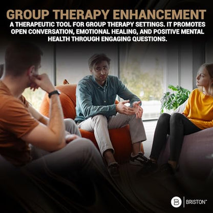 Briston Overcome Gaslighting and Narcissistic Abuse Recovery Cards – 200 Therapy Flashcards for Emotional Healing, Self-Awareness, Healthy Boundaries, Trust Building, and Mental Health Support