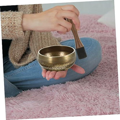 Handmade Meditation Buddha Singing Bowl Yoga Meditation Bowl Decor Relaxing