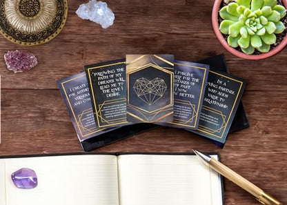 Ready for Love - Affirmation Journal Prompt Card Deck for Self-Reflection to Remove Internal Blockages + Inspire You to Reach Your Highest Potential and Manifest Your Dream Life