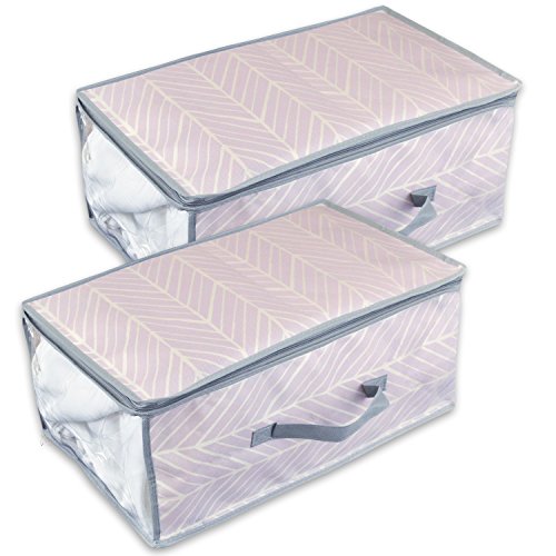 DII Breathable Closet Soft Storage Bag, Mauve, Sweater Size