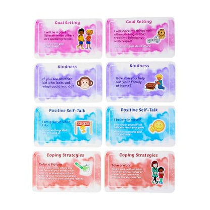 Really Good Stuff Social-Emotional Learning Conversation Cards for The Classroom or Home-Help Kids Discuss Emotions with Strategies & Activities - style: Social Emotional Cards