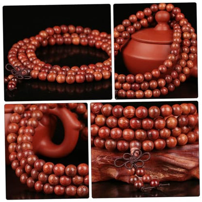 Veemoon 1Pc Wooden Bead Bracelet Chic Hand Jewelry for Daily Wear Beads Comfortable and Durable Wood Accessory