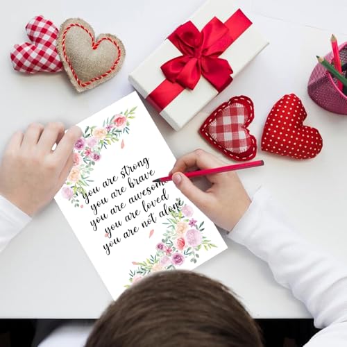 Thinking Of You Card support card Cancer Uplifting Cards Encouragement for friend Surgery Cards Here for you gift grief loss in need - color: #9