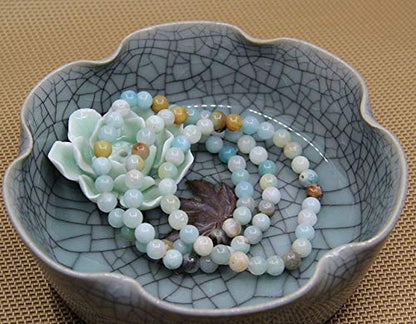 Angelstones Handmade Natural Healing Gemstone 6mm Round Beads Stretch Crystal Bracelet 7 Inch Unisex