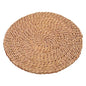 Cabilock Front Door Woven Mat Thick Decorative Meditation Cushion for Indoor Seating Natural Straw Yoga Floor Pad for Meditation and Relaxation