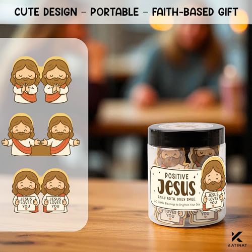 Christian Gifts For Women, Emotional Support Jesus Jar - Christian Graduation Gifts for Hers, Religious Gift For Women - style: Positive Jesus