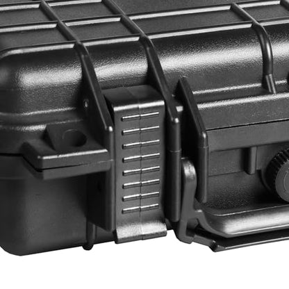 Jack Boss 11.3x 7x 2.3 Inch Hard Case, Portable Weather Waterproof Protective Camera Case with Customizable Foam, Fit Use of Drones, Camera, Equipments, Black - color: BLACK, size: 11.3x7x2.3 in