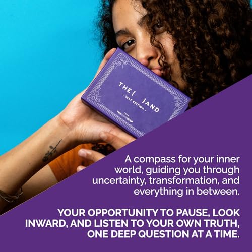{THE AND} Self Love Edition - 199 Self Reflection Cards to Improve Self Awareness - Self Care Question Card Deck to Prompt Mindfulness & Meditation - Explore Identity for Women & Men By The Skin Deep