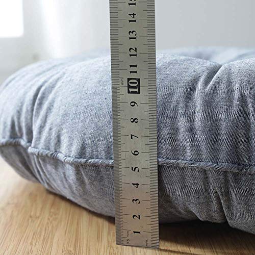 FANCY PUMPKIN Simple Modern Cushion Zafu Meditation Cushion Large Seat Cushion Floor Pillow for Home/Office, D - color: Light Pink-03