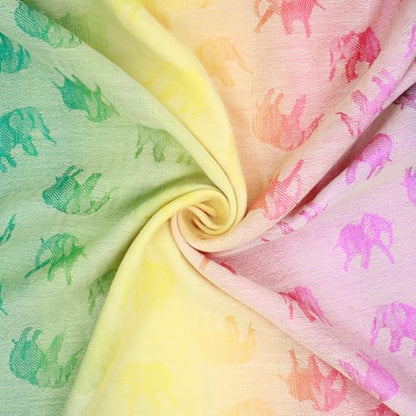 Rave Pashmina Scarf, Fashion Colorful Shawls and Wraps Soft Festival Scarves - color: E-camel (Horse Pattern)