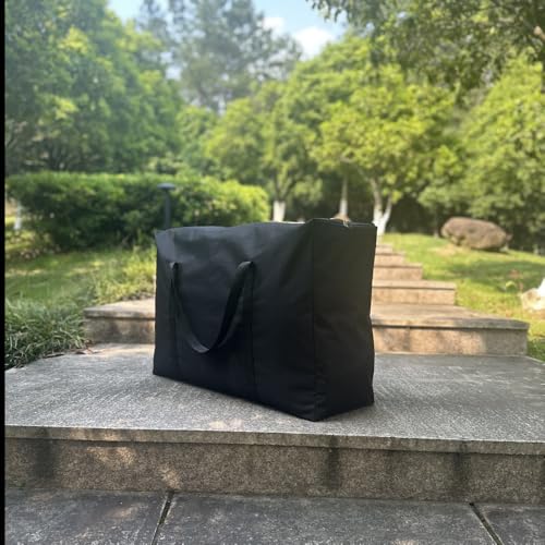 Large Heavy Duty Storage Bags Oxford Cloth Moving Bag Waterproof Bag for Travel Gear Organization - size: Large