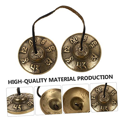 1Pc Handmade Copper Cymbal Bell for Meditation Yoga and Spiritual Practice Premium Quality Tingsha Bells for Mindfulness and Sound Healing for Loved Ones