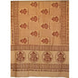 Prabhuji's Gifts Meditation Yoga Prayer Shawl with Ganesh, Peach Multi-Use Wrap - Unisex