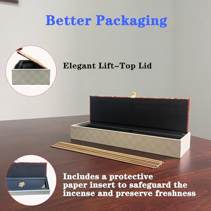 Chinese Natural Kynam Agarwood - Boasts a Distinctly Unique Aroma,ldeal for Home Incense, Meditation & More|Sustainable Harvesting Premium Incense Sticks, Meditation Gifts – Spiritual Cleansing