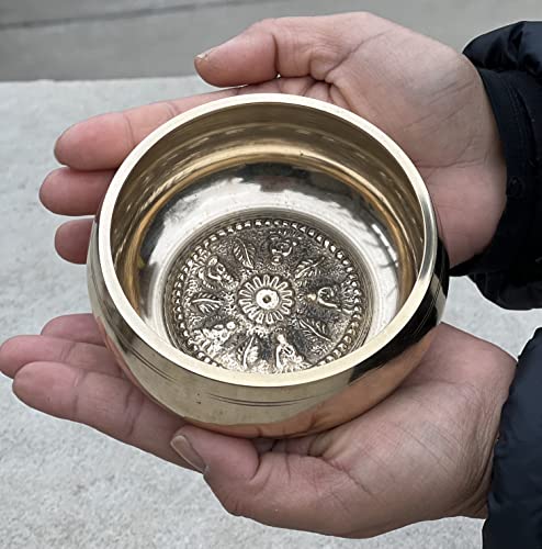 DharmaObjects Tibetan Singing Bowl Set - 5 Buddhas Meditation