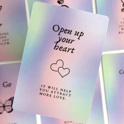 41 Insight Message Cards Deck – Daily Clarity & Reflection Cards, Compact 10.4 × 7.3 cm, English Version
