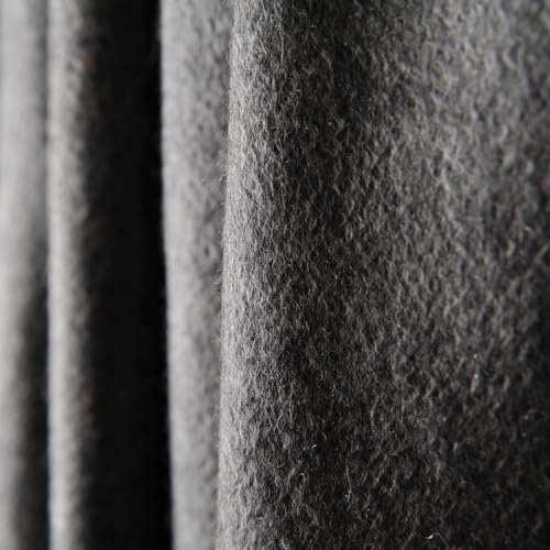 CUDDLE DREAMS Premium Cashmere Throw Blanket with Fringe, Luxuriously Soft (Gray) - color: Gray