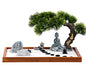 Zen Garden Kit - Mini Jardin Zen Garden for Desk with Buddha Shape Accessories, 14 x 10 inch