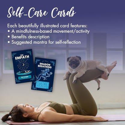 Self-Care Yoga Deck - Enhance Self-Love - Practice Mindfulness and Self-Awareness - (Adult) - style: Adult Generation