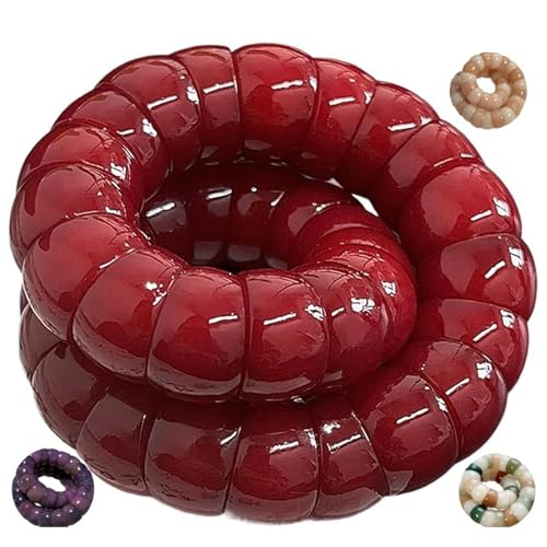 Natural Bodhi Seeds Beaded Bracelets,use forBracelet for Anxiety Relief,Protective Healing Anti-Stress Bracelet,Suitable for women and men,with gift box - color: 006
