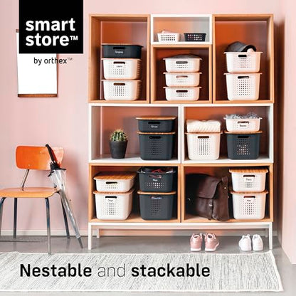 SmartStore - Bamboo Lid for Basket Recycled Storage Box - style: Bamboo Lid