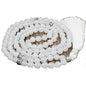 mala Beads Necklace for Women Man, mala Bracelet, Prayer Beads Necklace - color: white agate