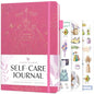 Legend Self-Care Journal – Guided Daily Reflection Notebook for Mental & Physical Health – Mood & Personal Development – 3-Month, 7x10” (Violet Blossom) - color: Violet Blossom - Gold foil