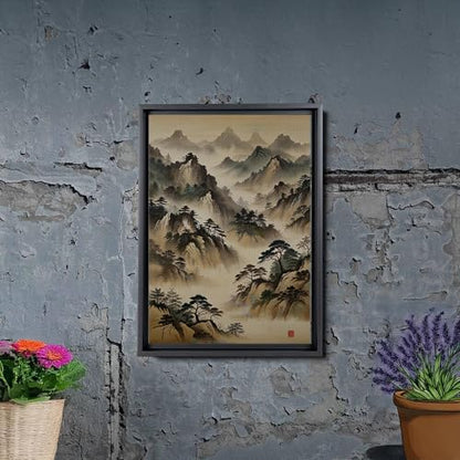 Japanese Wall Art, Minimalist Wall Art, Neutral Abstract Art, Modern Minimalist, Zen Wall Art, Zen Printed Wall Art, Japanese Art Print, Artwork Canvas Décor, Wall