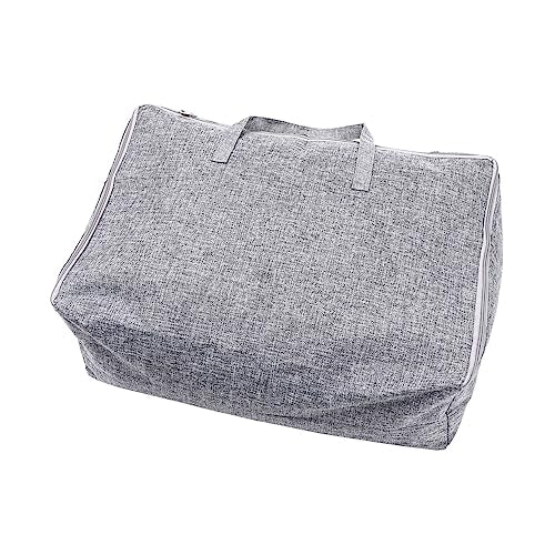 Capacity Travel Bag Outdoor Storage Pouch for Fitness and Sports Cotton and Linen Organizer for Clothes and Blankets