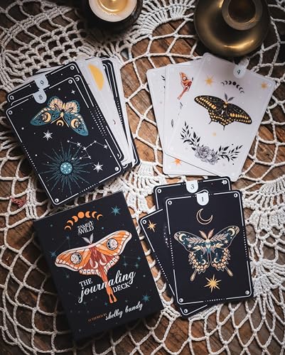 Tamed Wild Journaling Deck – 31-Card Set for Self-Exploration and Reflection | Thought-Provoking Prompts for Daily Writing | Perfect for Personal Growth, Mindfulness, and Self-Appreciation