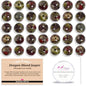 AD Beads 8mm Natural Round Loose Beads 110 Pieces, for Making 108 Mala Prayer Beads Necklace, Bracelet & Yoga Meditation, Jewelry Design (Bloodstone) - color: Bloodstone, size: 8mm-110pcs