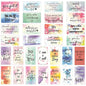 30 Pack Inspirational Quote Cards with Positive Affirmations, Motivational Greeting Cards for Encouragement, 2"x3.5" Mini Card Set